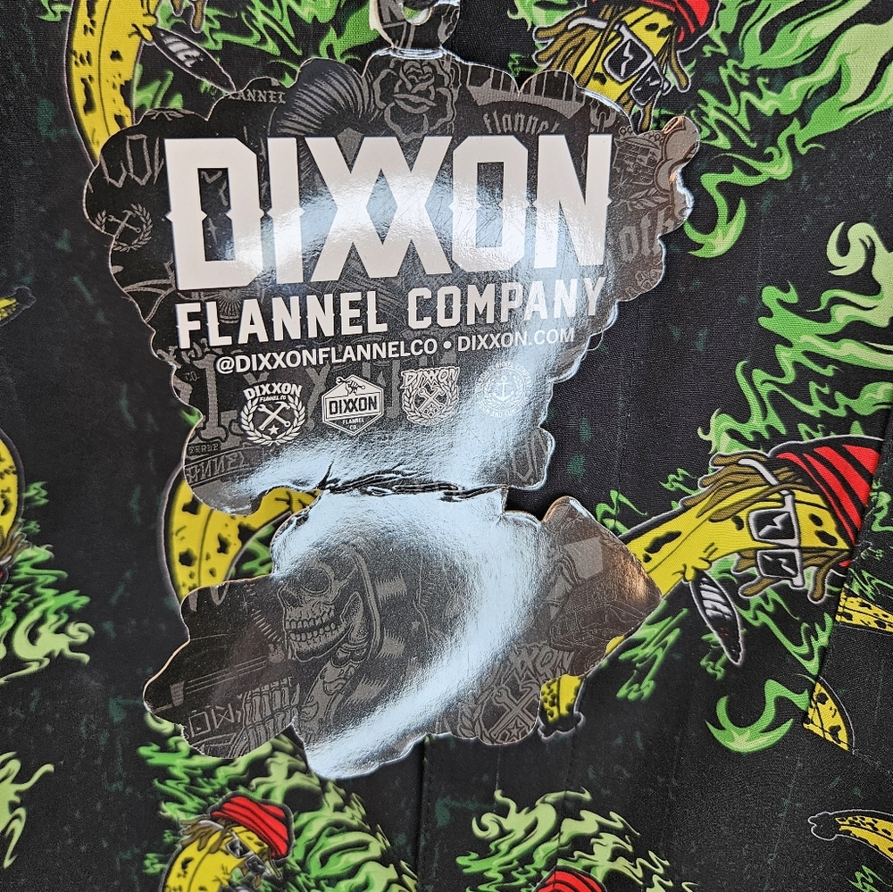 Fortunate Youth By Dixxon Mens Party Shirt Sz 4XL regae Banana Spring Summer - Picture 9 of 16